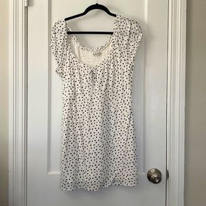 A&F White Dress, Large, Never worn w/ tags